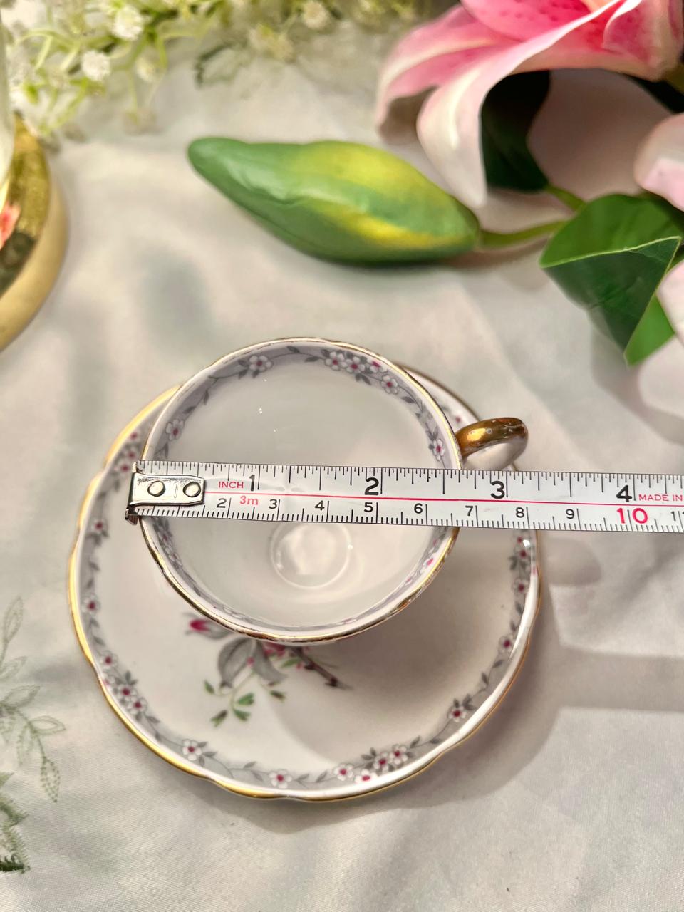 Royal Stafford Roses to Remember Bone China Cup & Saucer Set