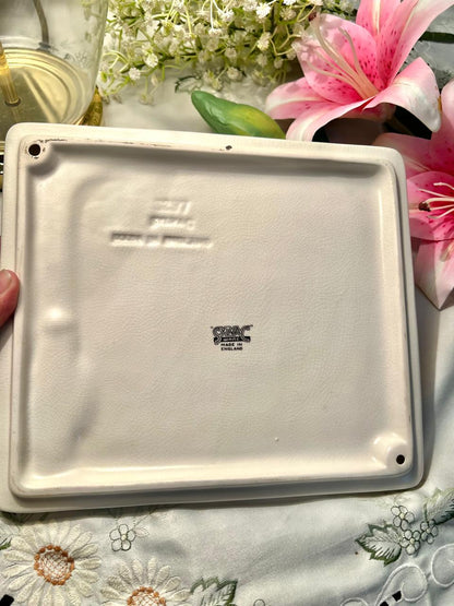 Sylvac Ware Floral Ceramic Cheese Board 28 cm