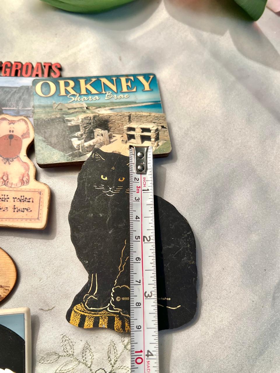 Vintage Novelty Fridge Magnets Set – 7 Mixed Designs
