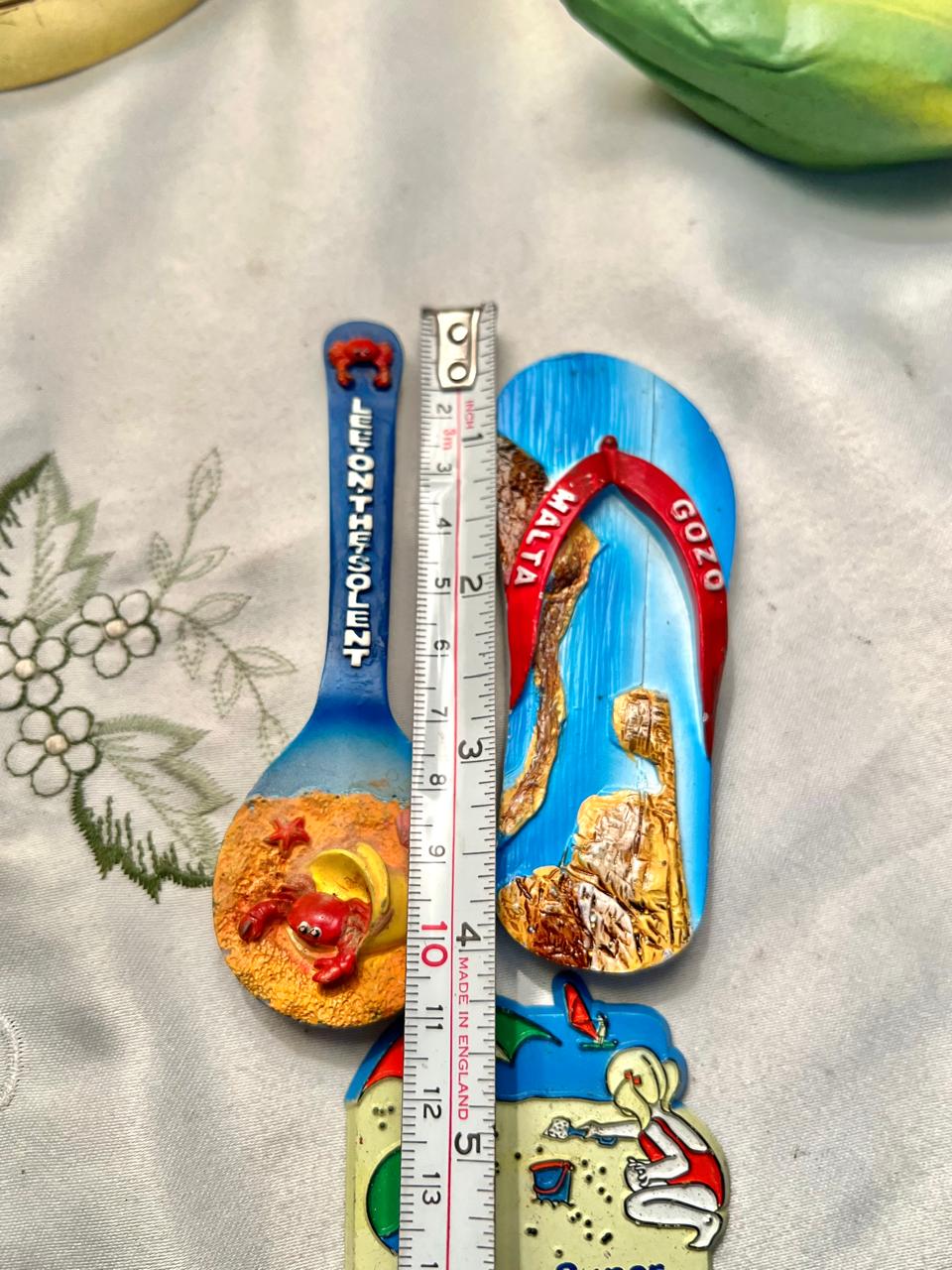 Vintage Travel Souvenir Fridge Magnets – Set of 3