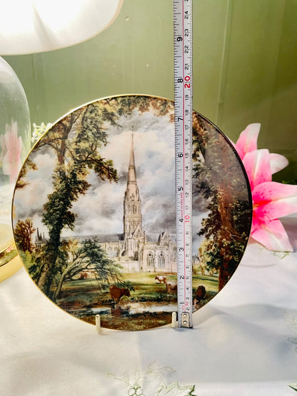 Coalport John Constable Salisbury Cathedral Fine Bone China Plate – 8