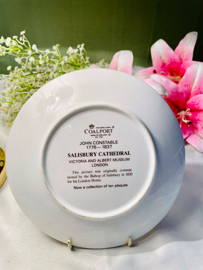 Coalport John Constable Salisbury Cathedral Fine Bone China Plate – 8