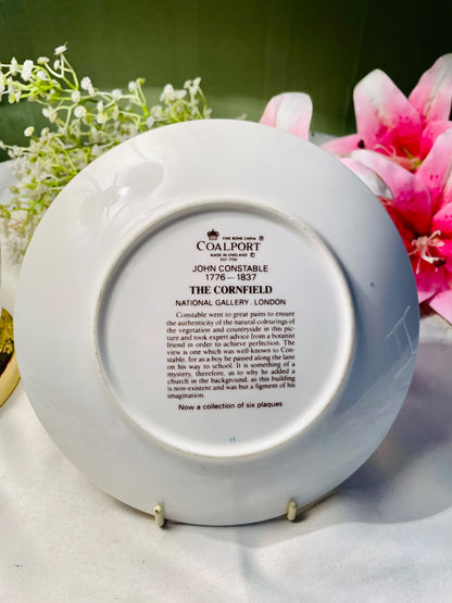 Coalport John Constable The Cornfield Fine Bone China Plate – 8"