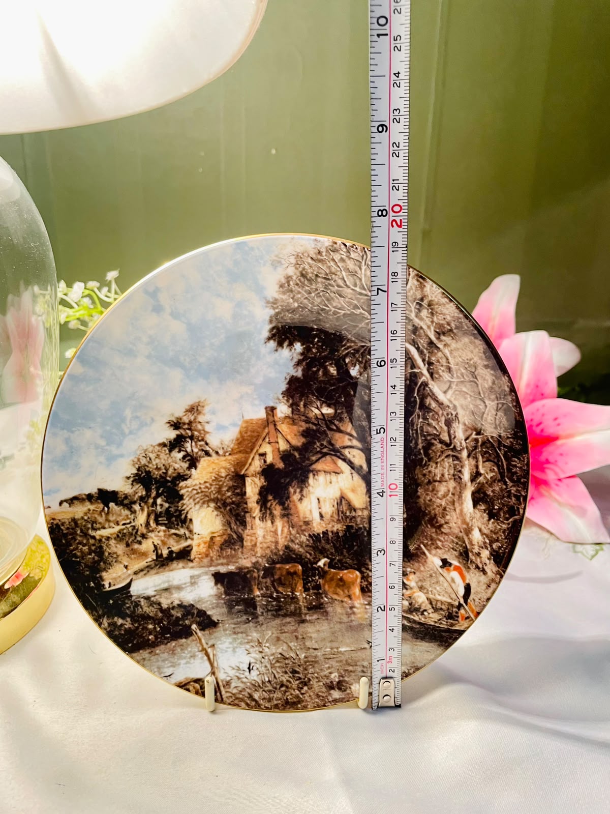 Coalport John Constable Valley Farm Fine Bone China Plate – 8"