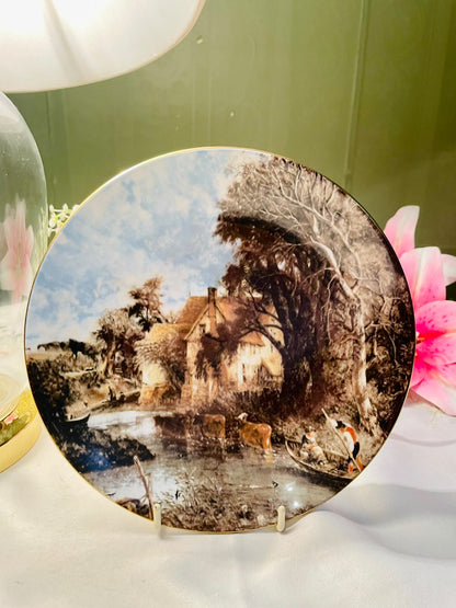 Coalport John Constable Valley Farm Fine Bone China Plate – 8"