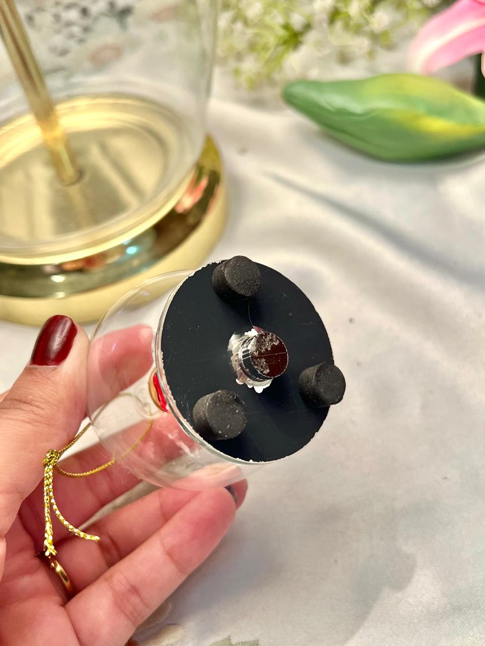 Mini Crystal Fairy Dome Ornament – 3 Inch