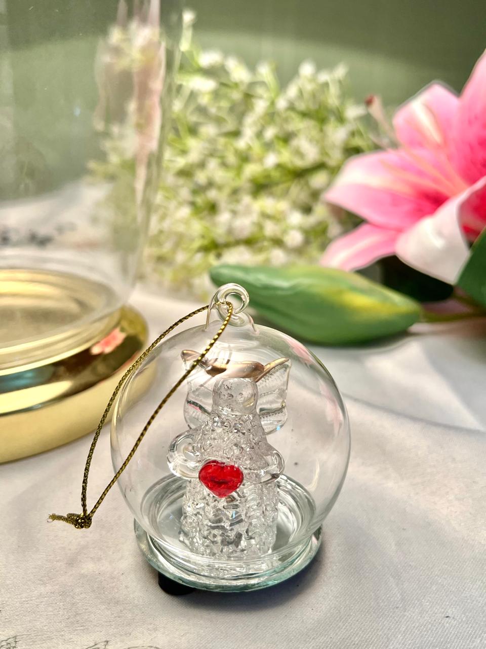 Mini Crystal Fairy Dome Ornament – 3 Inch
