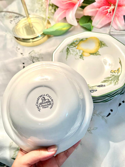 Churchill Chartwell Collection Fruit 18-Piece Dinner Set