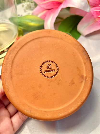 Terracotta Oven-Safe Ceramic Baking Dish – 4.5 Inch