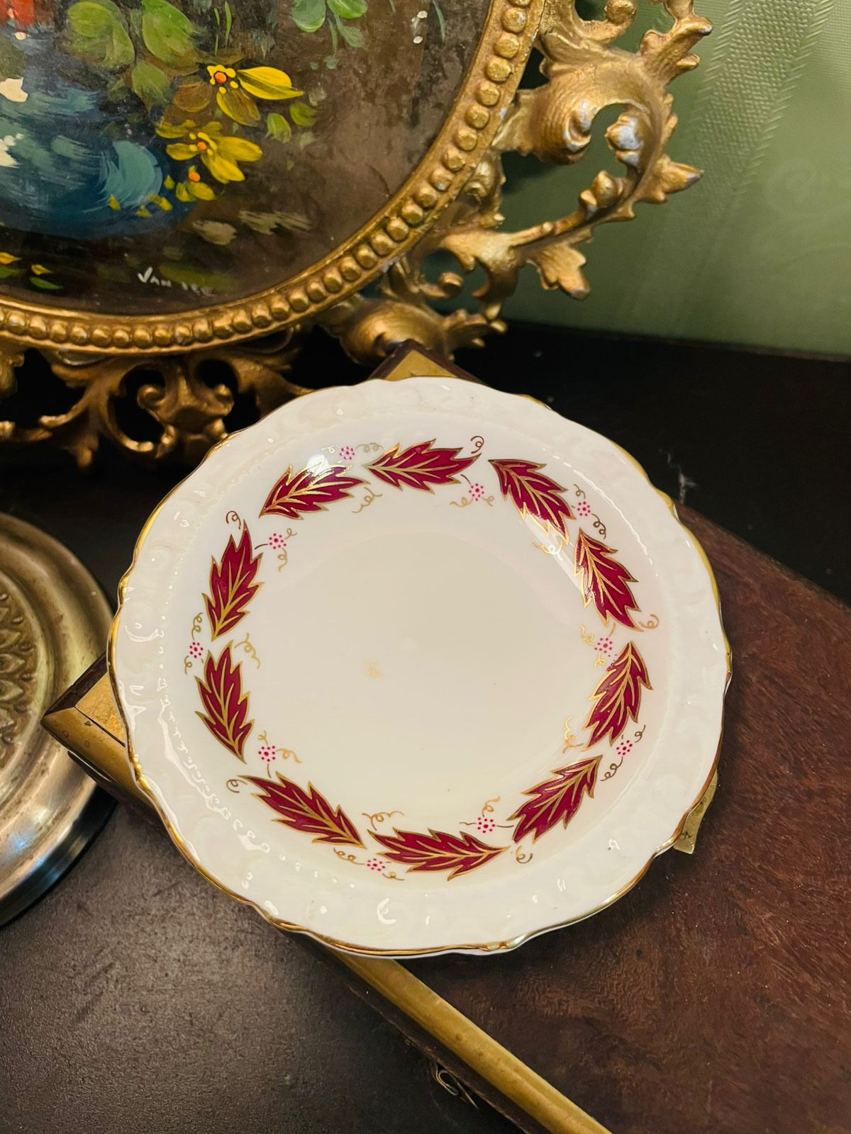 Paragon Elegance Bone China Mini Plate 4.5 Inch England