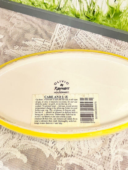 Olivio by Rayware Mediterranean Oval Serving Dish