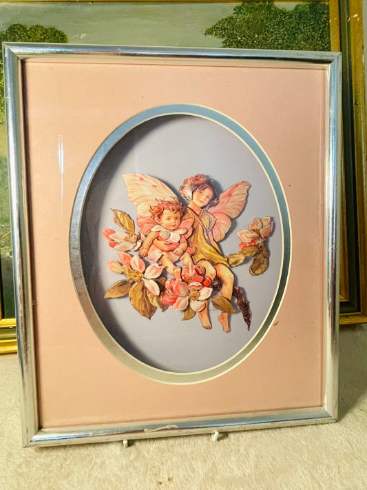 Vintage Fairy Shadow Box Frame – 3D Layered Picture Art | Whimsical Decorative Frame for Home in Pakistan