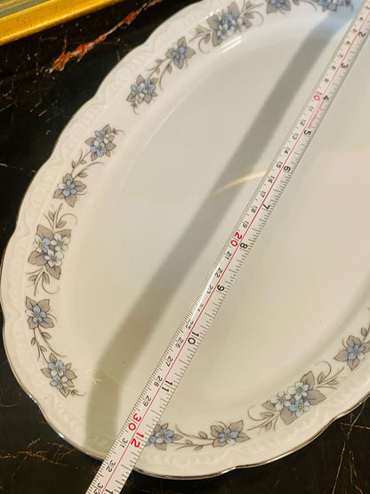 Vintage Hutschenreuther Bavaria Oval Serving Platter – Germany