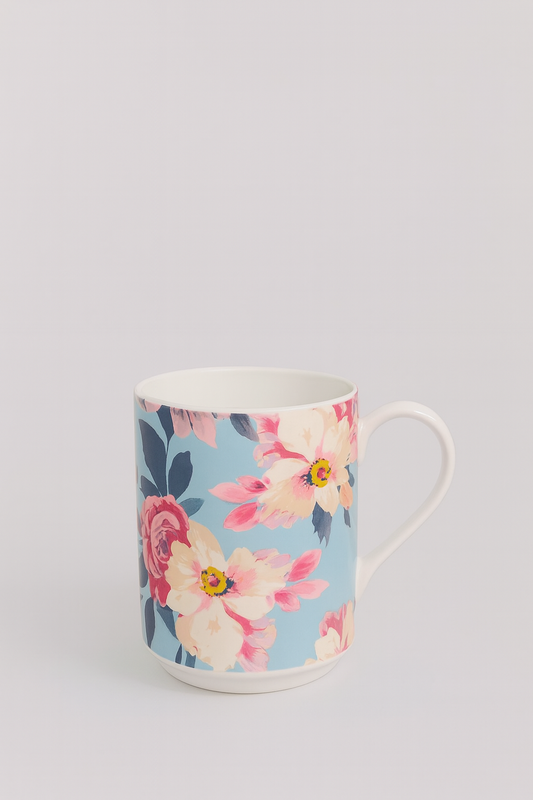 Floral Mug, Tea mug, Coffee mug ,Oven Safe, Ceramic , England