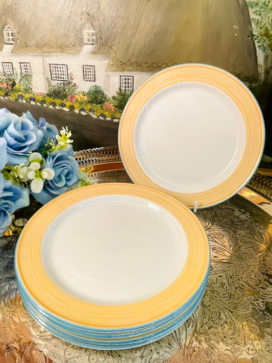 Steelite Floral Quarter Plates – 5-Piece Set