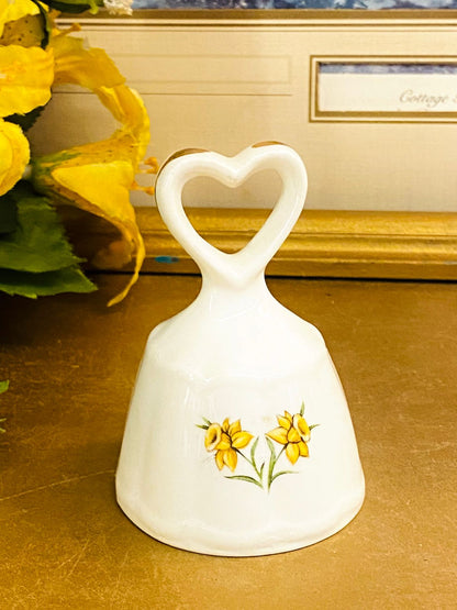 Vintage Llangollen Fine Bone China Bell Ornament