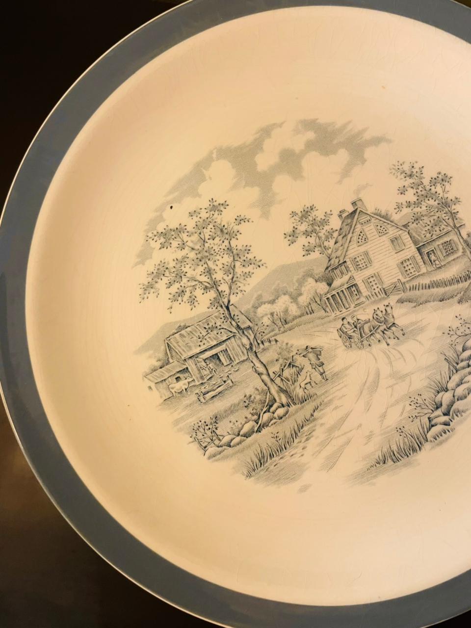 Alfred Meakin Home in the Country Plate 9" England