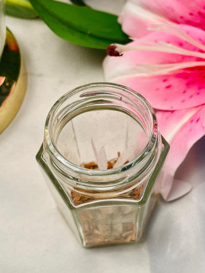 The Friend Catchers 1992 Miniature Glass Jar Figurine 9 cm