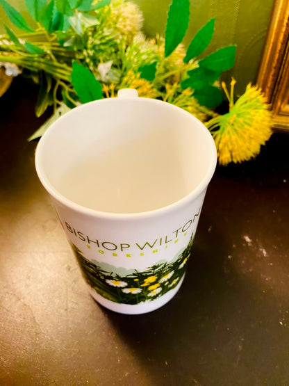Botanical Garden Ceramic Mug 4 Inch Nature-Inspired Coffee Cup