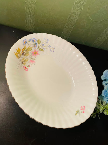 Richmond Wild Anemone Bone China Serving Bowl