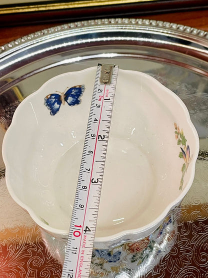 Aynsley Cottage Garden Var-i-eté Bowl – Fine Bone China – England