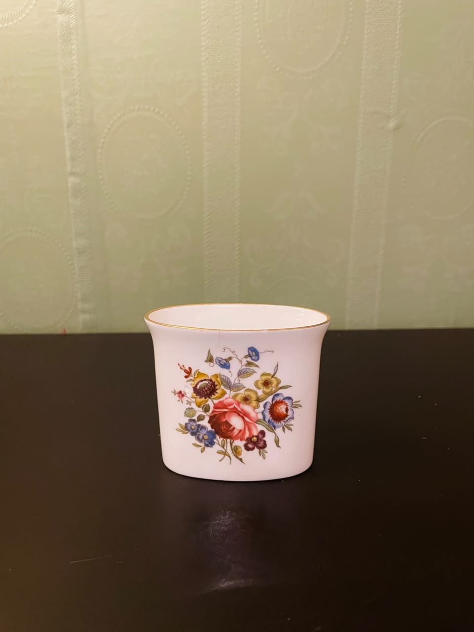 Royal Worcester Floral Bone China Small Vase