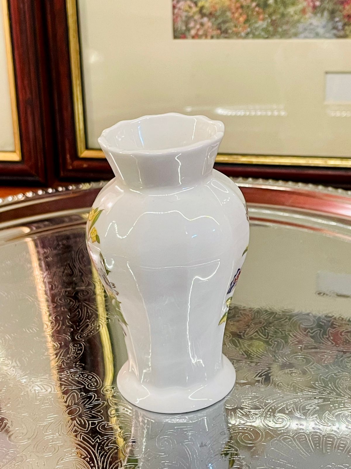 Aynsley Cottage Garden Mini Vase – Fine Bone China – Made in England