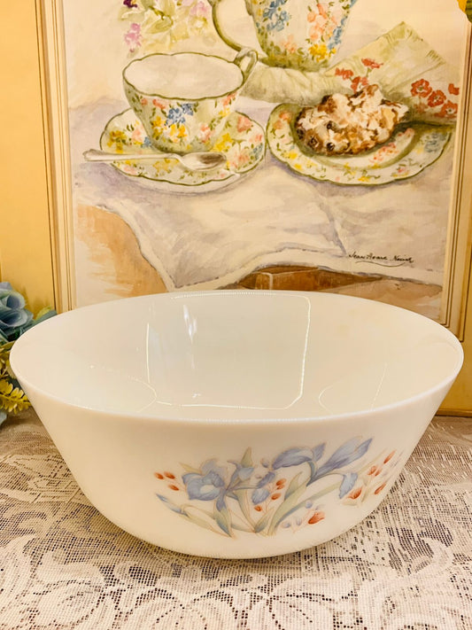 Vintage Floral Serving Bowl Corning Ware