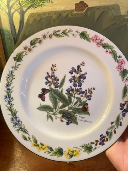 Royal Worcester "Worcester Herbs" Plate | 8" | Made in England