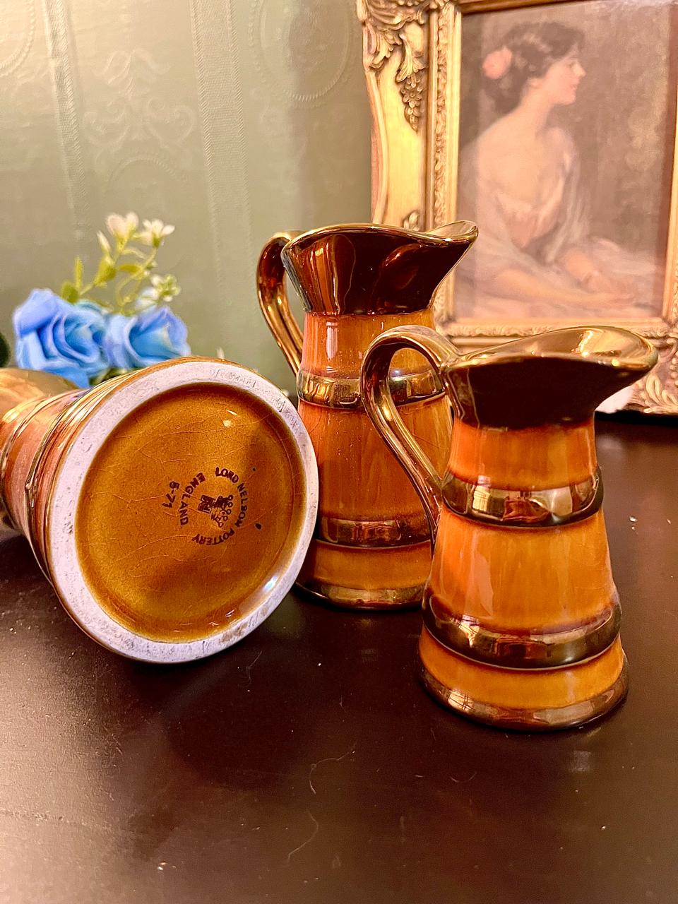 Lord Nelson Pottery England backstamp on base of jug