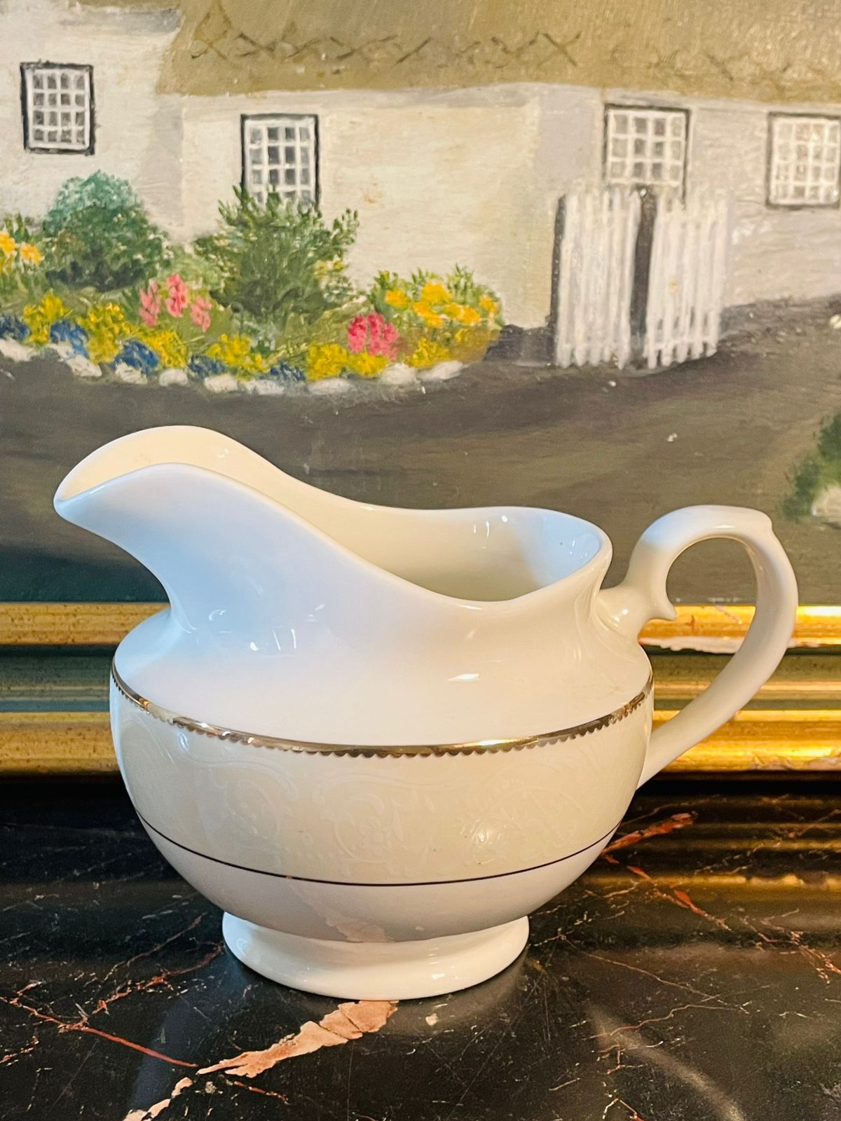 6 Persons Coffee Set, Fine Porcelain Coffee Set – 6 Cups, 6 Saucers, Coffee Pot, Sugar Pot & Creamer – World-Class Tableware