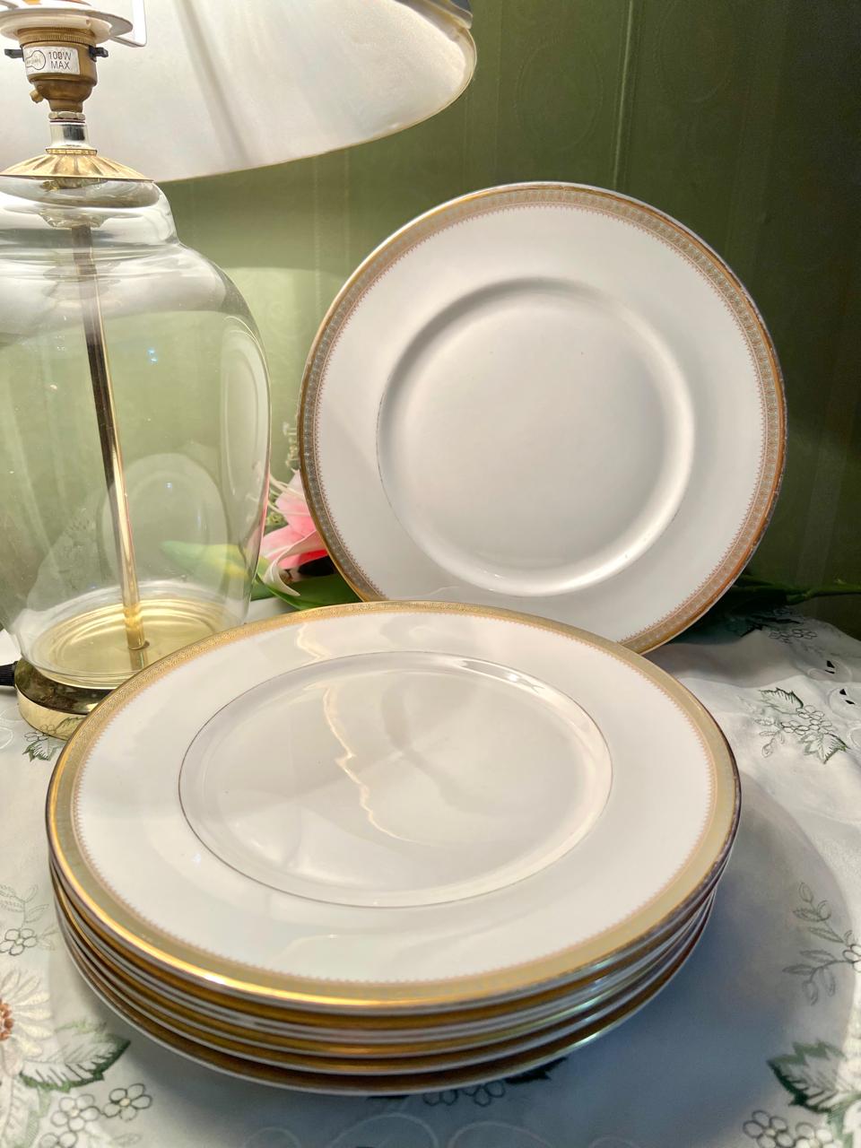 Royal Doulton Clarendon 10 Inch Dinner Plates – 6 Pieces