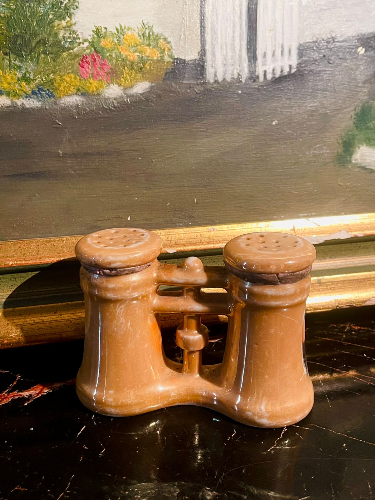 Vintage Novelty Souvenir of Southend — Ceramic Cruet Set
