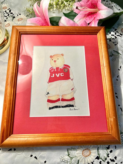 Bicci Bears JV Teddy Bear Framed Painting – 13 Inches