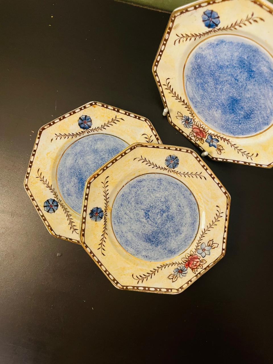 Vintage Chelsea Hand Painted Floral Plate 5" England