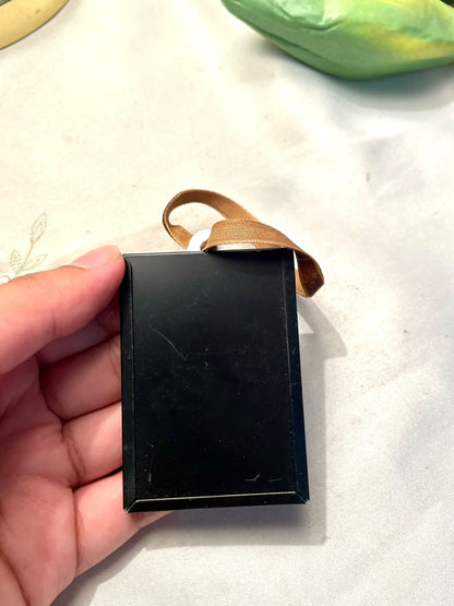 Black Hanging Mini Photo Frame Ornament – 3 Inch