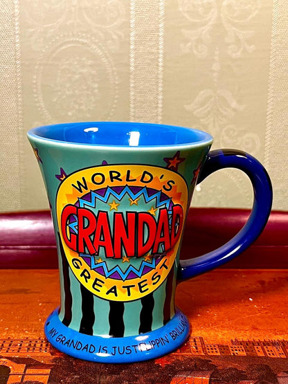 Xpressions “World’s Greatest Grandad” Novelty Mug – 4.5"