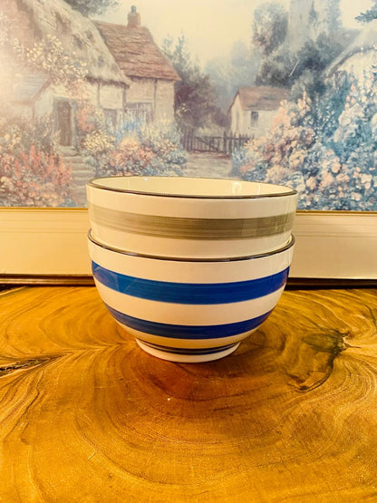 ProCook Coastal Stoneware Bowls Set of 2