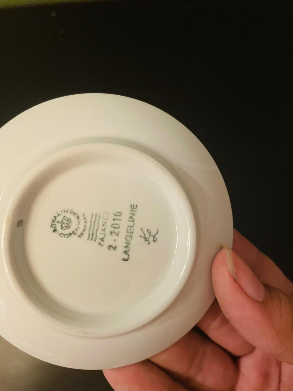 Royal Copenhagen Little Mermaid Mini Plate 3 Inch