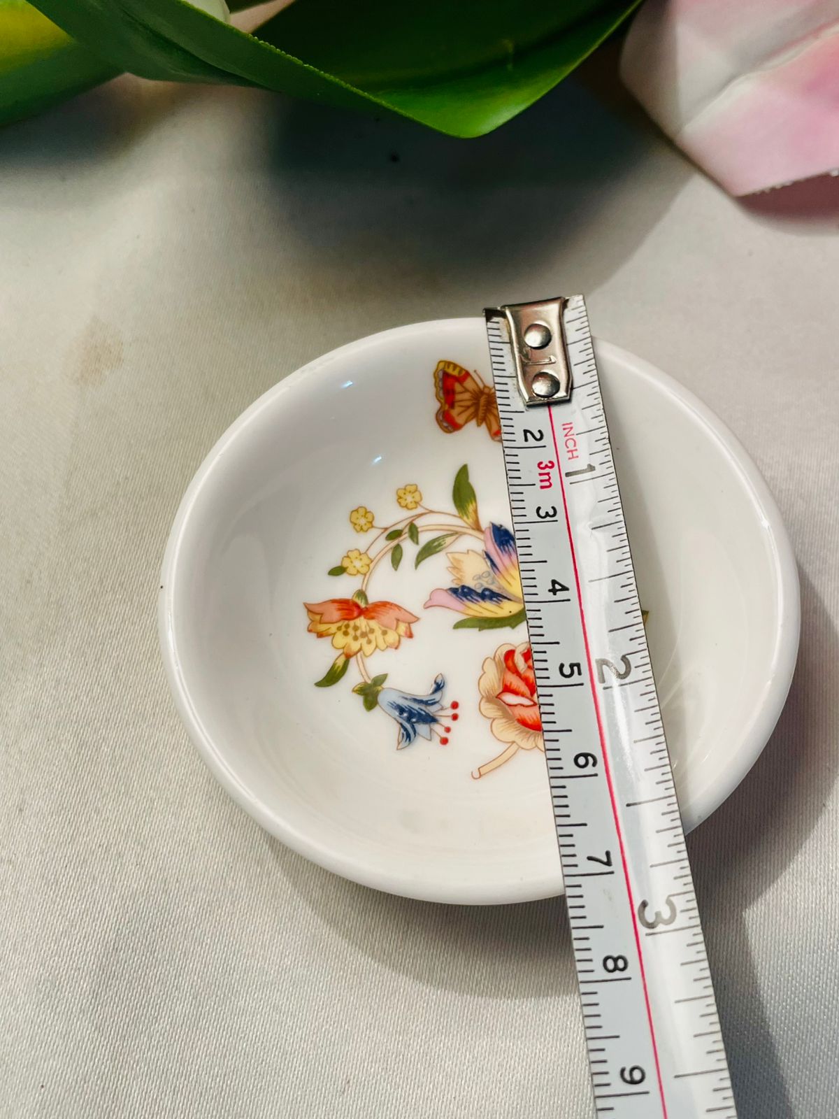 Aynsley Cottage Garden Fine Bone China Trinket Dish 7cm