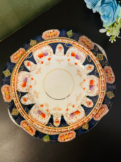 Vintage Keltcraft Imari Style Plates & Platter Set