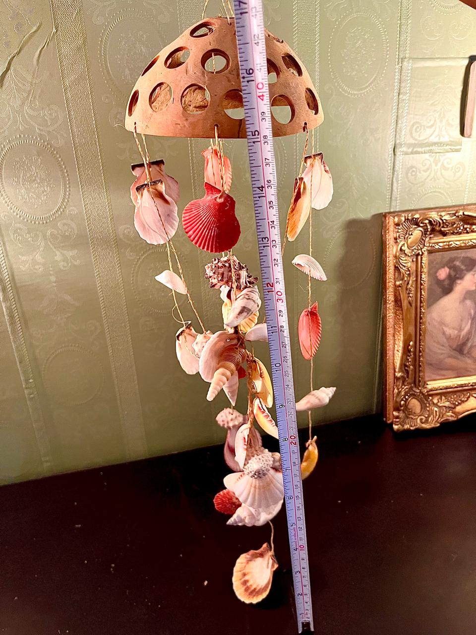 Natural Seashell Hanging Wind Chime – Coastal Beach Decor