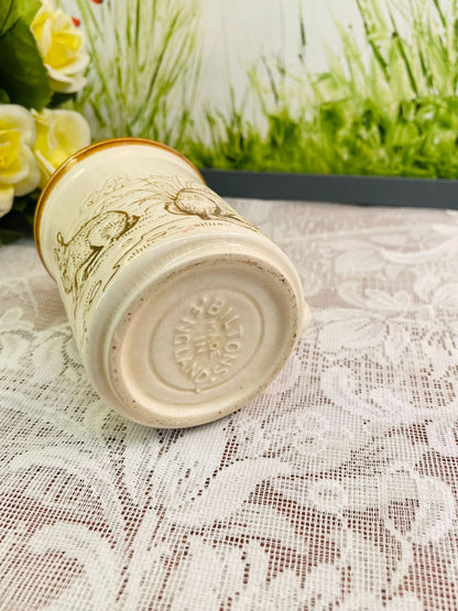 Vintage Biltons England Rabbit Mug – Rustic Woodland Ceramic Coffee Cup