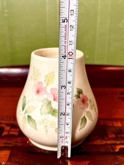 Aldridge Pottery Floral Bud Vase | Made in England | 4 Inch