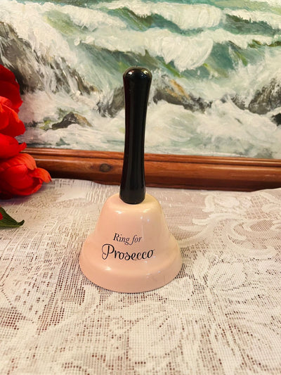 Ring for Prosecco Pink Ceramic Bell