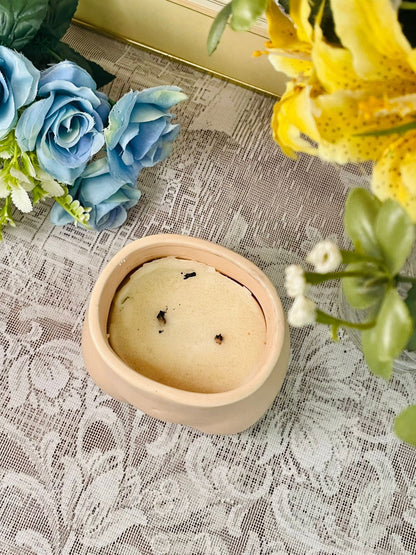 Modern Body Shape Ceramic Scented Candle Holder – Nude Blush
