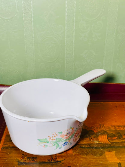 Corning France Floral Oven-Safe Saucepans – 3 Piece