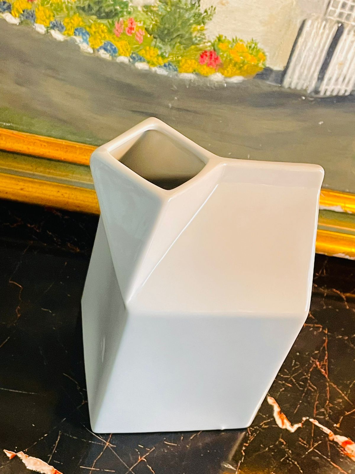 Modern Carton-Style Milk Jug  – Ceramic by Next