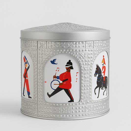 Musical Biscuit Tin Jar, Rotation Cookie Jar 2 kg– Limited Edition Collectible