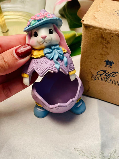Easter Bunny Egg Holder Figurine 10 cm